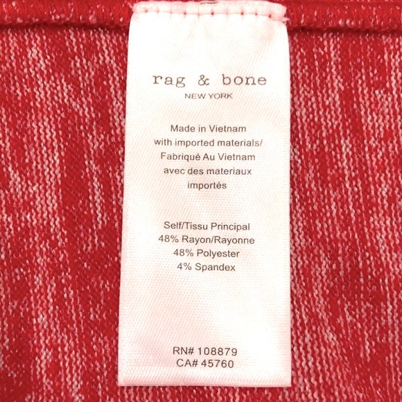 Rag & Bone Dropped Shoulder Long Sleeve Top - Picture 6 of 7